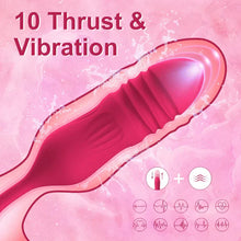 Load image into Gallery viewer, New 2-in-1 Rose Toy Sucking And Telescopic Vibrator