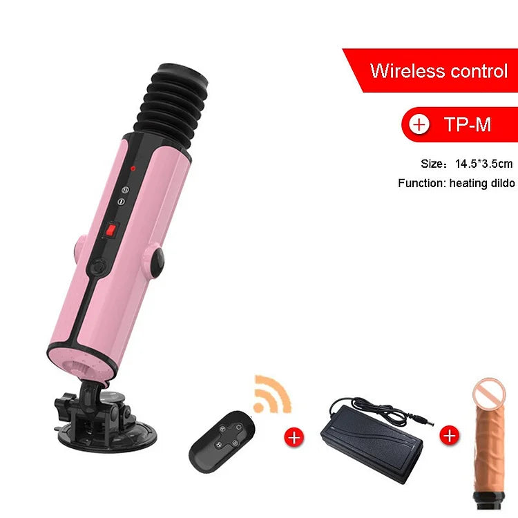 Intellectual Full-automatic Telescopic Gun Electric Dildo Female Pile Driving Artillery
