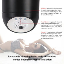 Load image into Gallery viewer, Full Automatic Airplane Cup Male Masturbator Penis Exerciser Intelligent Pronunciation Airplane Cup Sex Toy Wholesale