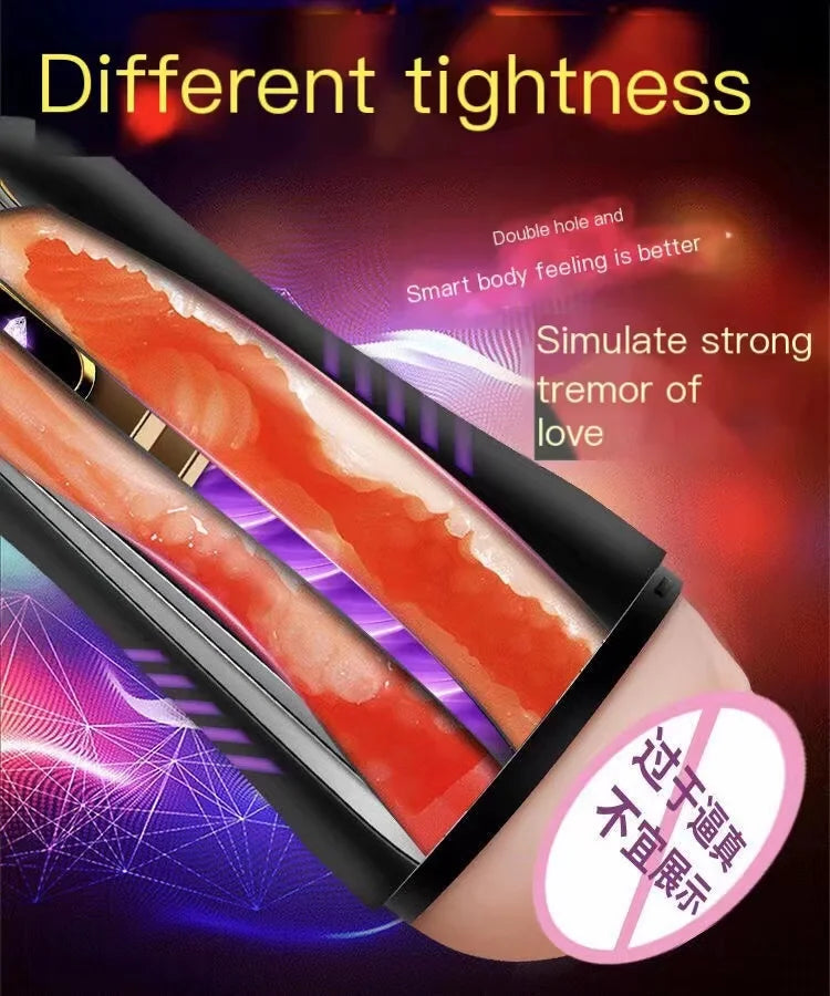 Dramatic Love Airplane Cup Male Masturbator Simulation Model Adult Sex Toy