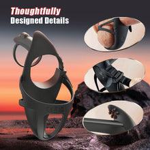 Load image into Gallery viewer, 12 Vibrating Wearable Erection Cock Ring with C &amp; G-Spot Stimulation for Couple Fun