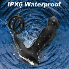 Load image into Gallery viewer, Asura App Control Wiggling &amp; Tapping Prostate Massager with Dual Cock Rings