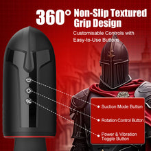 Load image into Gallery viewer, 10×Vibe 5×Suck 3×Spin Glans Focused Masturbator