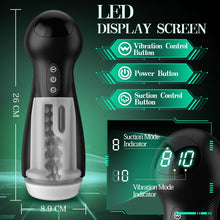 Load image into Gallery viewer, SolaceX Intense Suction &amp; Vibration Pleasure Male Masturbator