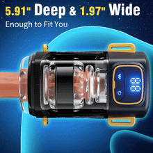 Load image into Gallery viewer, DeepRide X - Wearable Male Stroker Thrusting 300 Thrusts/Min Masturbation Cup