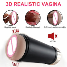 Load image into Gallery viewer, Aircraft Cup Men&#39;s Fully Automatic Telescopic Masturbation For Adults Funny Penis Stretching Exercise Machine For Men