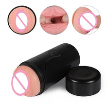 Load image into Gallery viewer, Full Automatic Airplane Cup Male Masturbator Penis Exerciser Intelligent Pronunciation Airplane Cup Sex Toy Wholesale