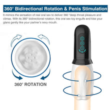 Load image into Gallery viewer, Automatic Rotating Aircraft Cup Men&#39;s Drawing And Inserting Masturbation Cup Trainer