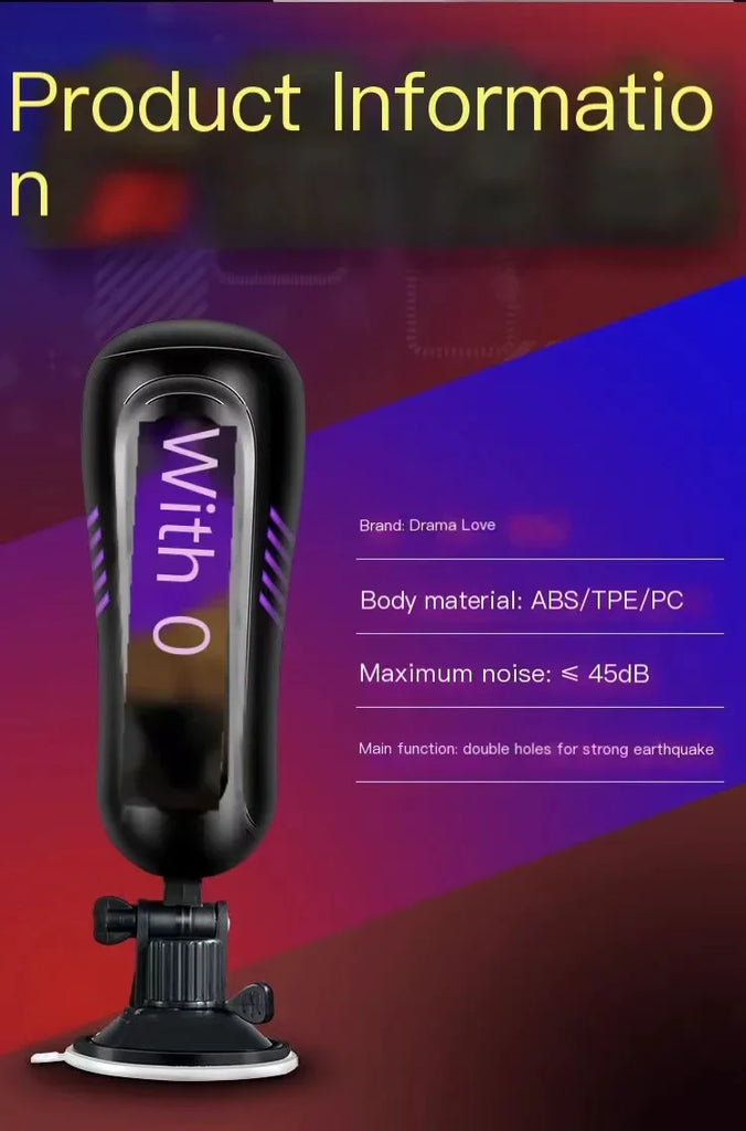 Dramatic Love Airplane Cup Male Masturbator Simulation Model Adult Sex Toy