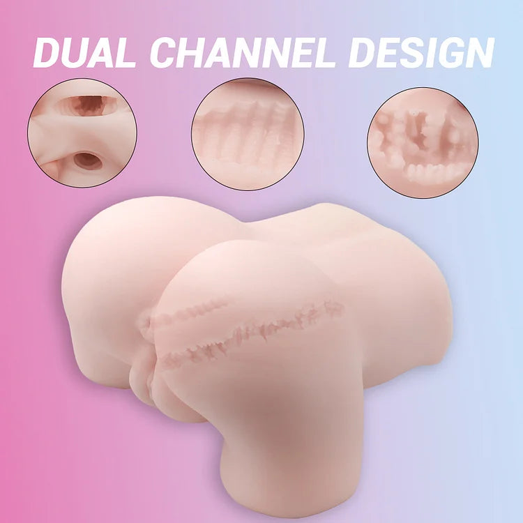 5.1lb Lifelike Voice Interaction Sex Doll Pocket Pussy Ass With Vagina Anal Sex Stroker