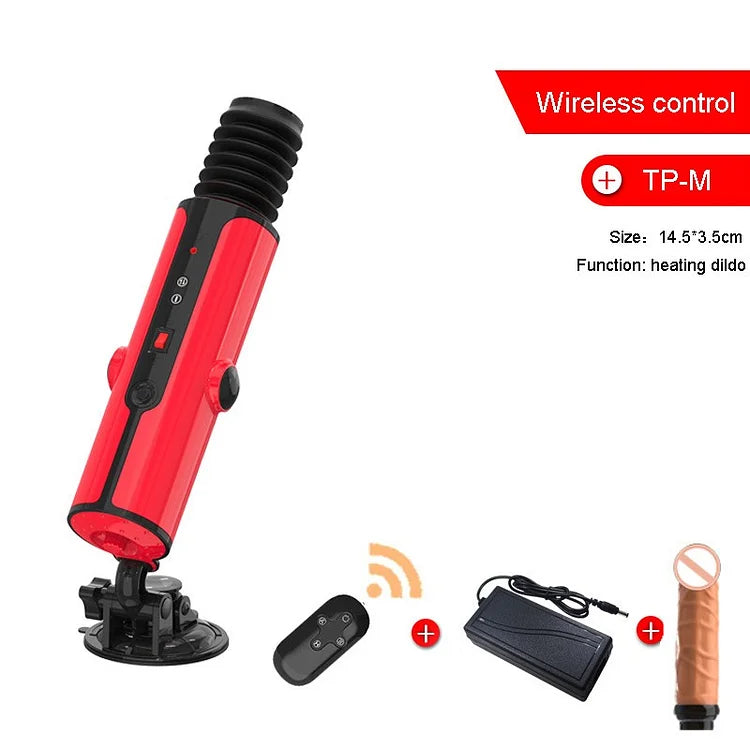 Intellectual Full-automatic Telescopic Gun Electric Dildo Female Pile Driving Artillery