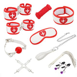 Nurse Suit Cosplay Erotic Toys Bdsm Sex Bondage Set For Couples