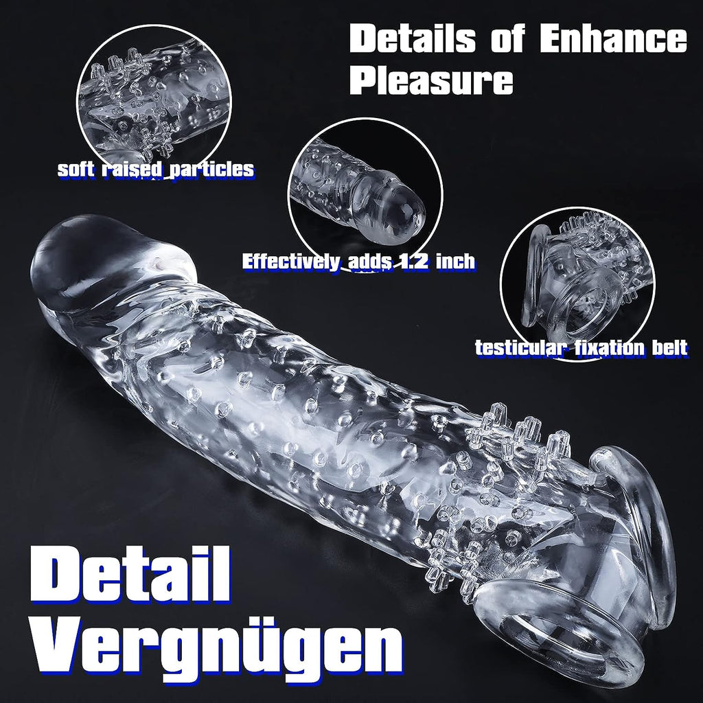Dovelo Reusable Penis Sleeve Cock Extender / Condom
