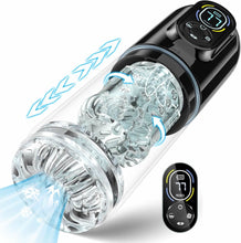 Load image into Gallery viewer, Automatic Male Masturbator Sex Toys for Men, Male Sex Toys Penis Pump with 7 Sucking &amp; Vibrating &amp; Thrusting &amp; Rotating &amp; Licking, Mens Sex Toy Adult Toys Blowjob Sex Machine Pocket Pussy Stroker