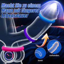 Load image into Gallery viewer, Reusable Silicone Penis Ring - Candy Colours 3 Different Sizes Penis Pump Sex Toys for Couples