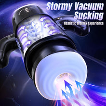Load image into Gallery viewer, Male Masturbator Sex Toys for Men, Deluxe 6In1 Accelerate Boost Thrusting Sucking Vibrating 9 * 6 * 3 Modes 300g Sleeve Strong Suction Cup Sex Toys for Man Blowjob Adult Toys Mens Doll Stroker