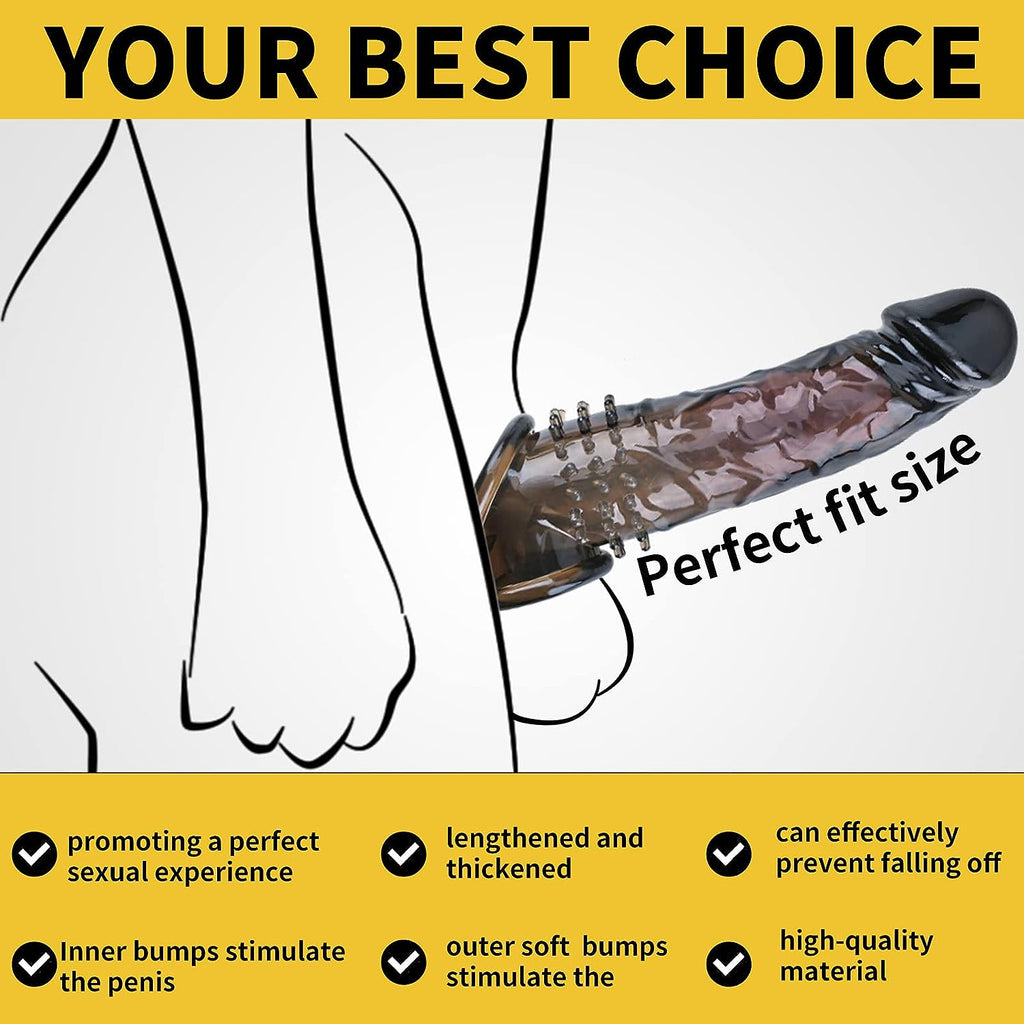 Dovelo Reusable Penis Sleeve Cock Extender / Condom