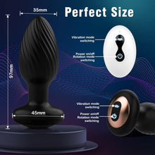 Load image into Gallery viewer, Anal Vibrators Sex Toys, Anal Toys Anal Plug with 7 Rotation &amp; 7 Vibration, Adult Toys Remote Control Vibrator Sex Toys4couples Men &amp; Women Thrusting