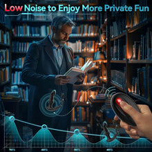 Load image into Gallery viewer, Prostate Massager Male Sex Toys, Expanding Anal Plug Steel Beads &amp; 60° Finger-Thrust Motion, Vibrating Butt Plug with 7 Tapping &amp; Vibrating Modes Anal Toys, Cock Ring Adult Sex Toy for Women Couples