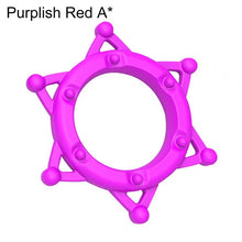 Load image into Gallery viewer, Silicone Male Penis Delay Ejaculation Ring Cock Ring