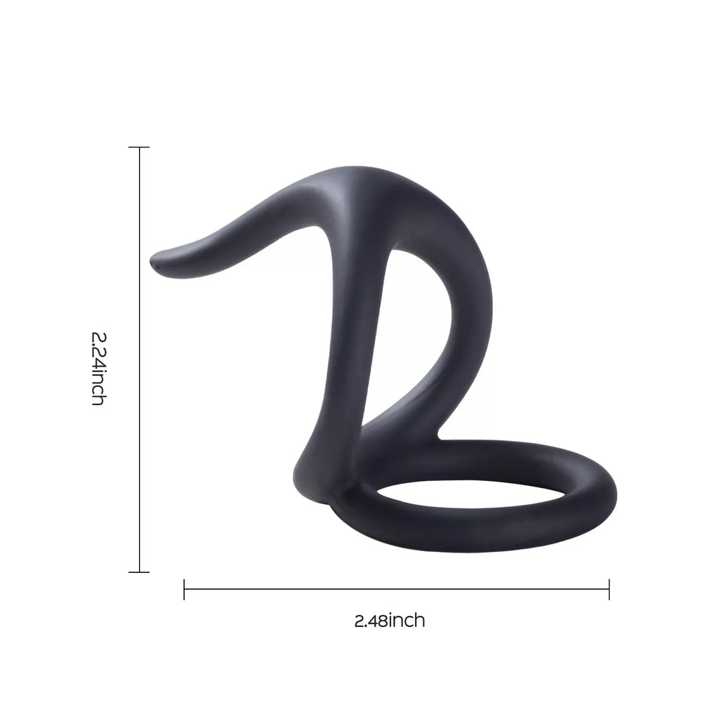 Van - Dual Penis Ring Erection Enhancing Cock Ring