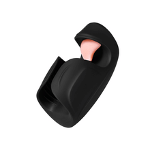 Load image into Gallery viewer, Automatic Male Masturbator - 10 Vibrating Tongue Patterns Dual Action Penis Training Vibrator, Vibrating Stimulator, Glans Penis Trainer, Male Adult Sex Toys, Penis Trainer, Black