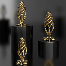 Load image into Gallery viewer, Lockink Samanda Metal Anal Plug Front Massage G-spot Courtyard Male Sex Products