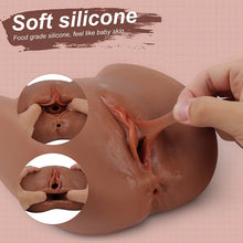 Load image into Gallery viewer, 2.8lb Brown Sex Doll Male Masturbators Sex Toys With Vagina Anal Sex Stroker