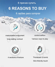 Load image into Gallery viewer, Sejing Snow Mountain Aircraft Cup Men&#39;s Manual Silicone Training Masturbation Adult Sex Products Wholesale