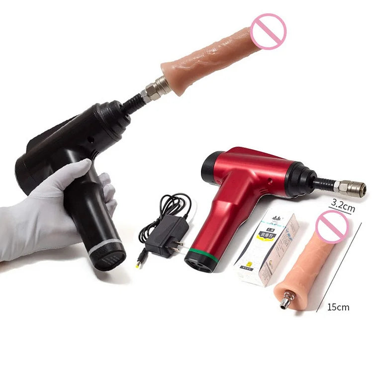 Intellectual Full-automatic Telescopic Gun Electric Dildo Female Pile Driving Artillery